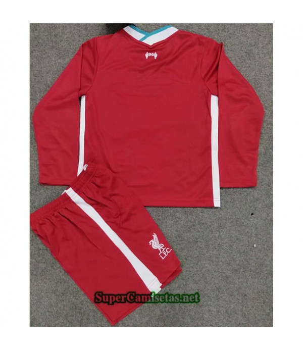 Tailandia Primera Equipacion Camiseta Liverpool Enfant Manga Larga 2020/21