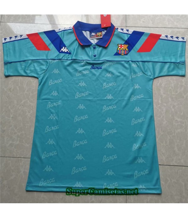 Tailandia Segunda Equipacion Camiseta Clasicas Barcelona Hombre 1992 95