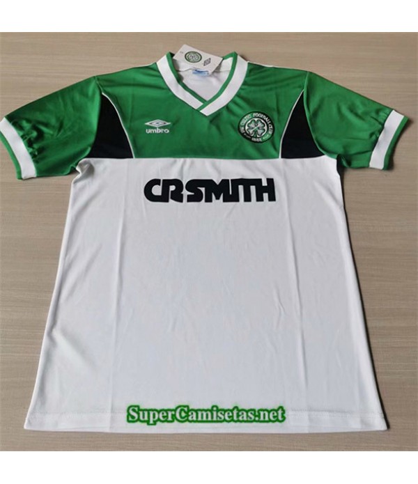 Tailandia Segunda Equipacion Camiseta Clasicas Celtics Hombre 1985 86