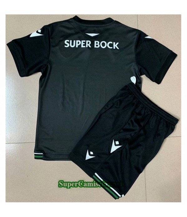 Tailandia Segunda Equipacion Camiseta Sporting Lisbon Niños 2020/21