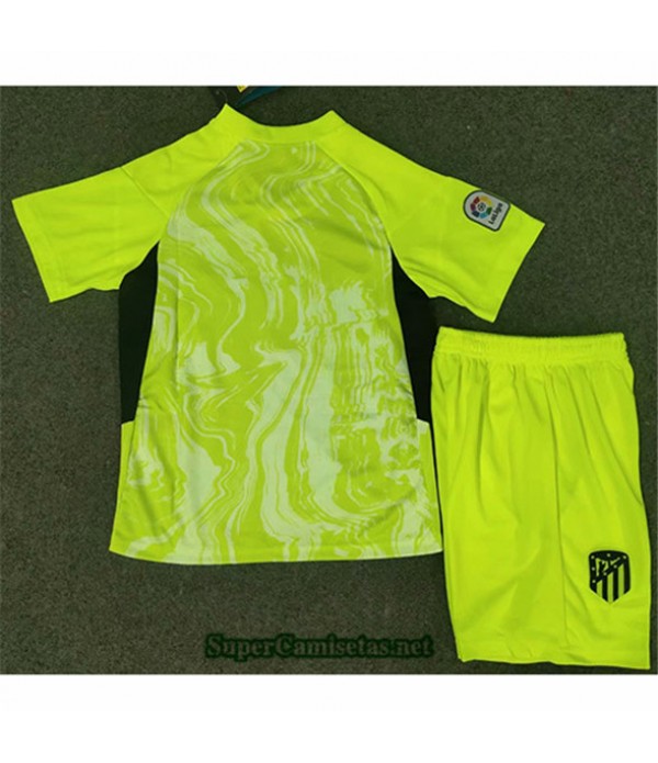 Tailandia Tercera Equipacion Camiseta Atletico Madrid Enfant Verde 2020/21