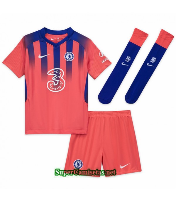Tailandia Tercera Equipacion Camiseta Chelsea Niños 2020/21