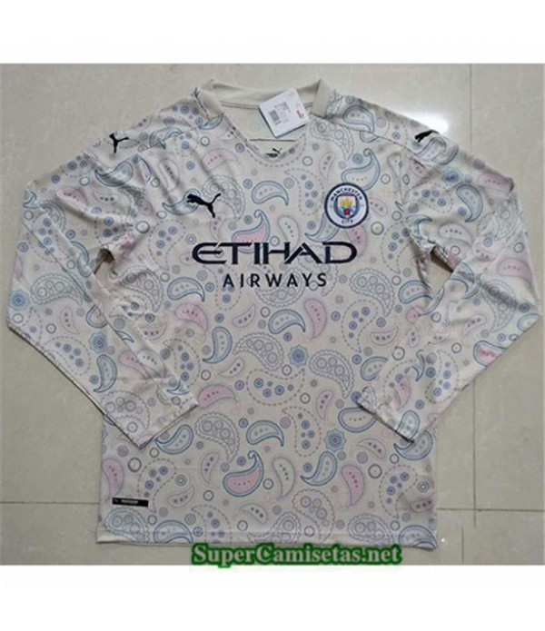 Tailandia Tercera Equipacion Camiseta Manchester C...