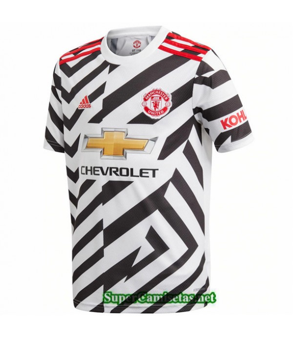 Tailandia Tercera Equipacion Camiseta Manchester United 2020/21