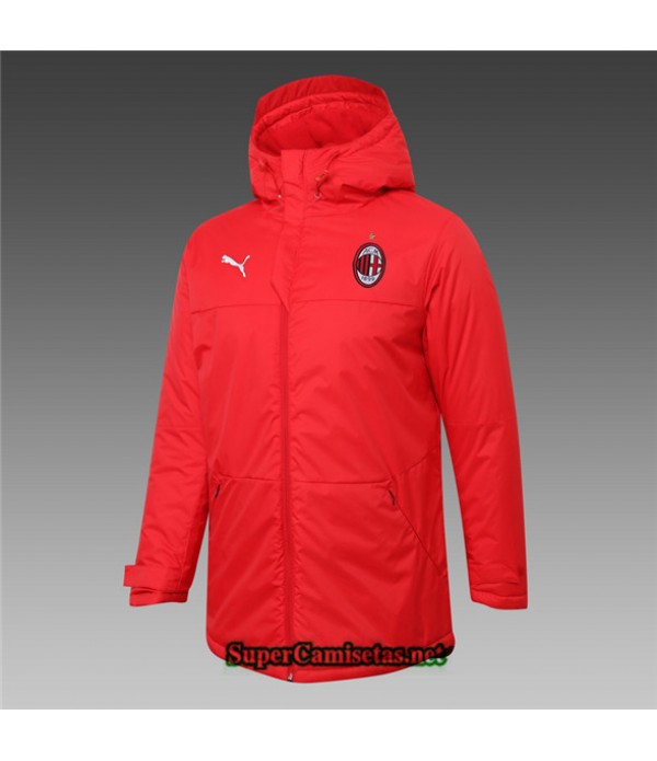 Tailandia Camiseta Ac Milan Chaqueta Doudoune Rojo 2020/21