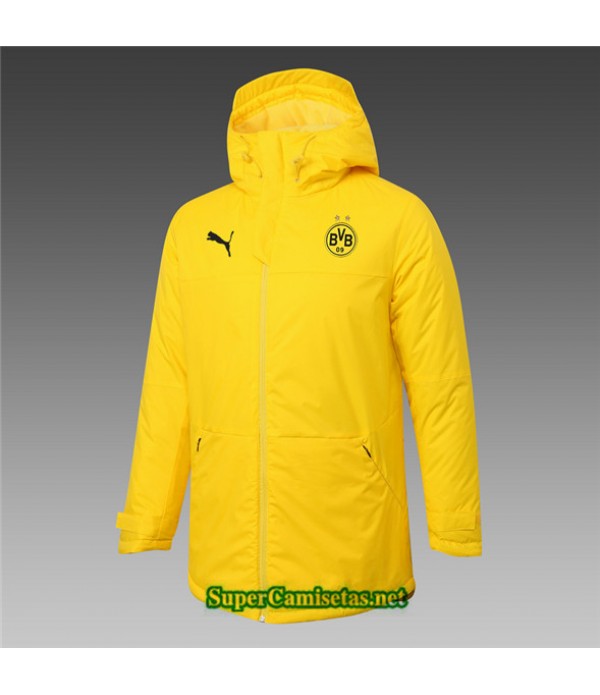 Tailandia Camiseta Borussia Dortmund Chaqueta Doudoune Amarillo 2020/21