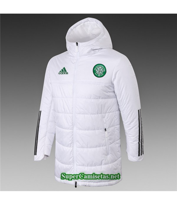 Tailandia Camiseta Celtic Chaqueta Doudoune Blanco 2020/21
