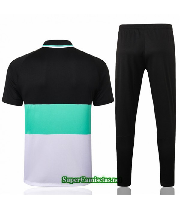 Tailandia Camiseta Kit De Entrenamiento Liverpool Polo Negro/bleu/blanco 2020/21