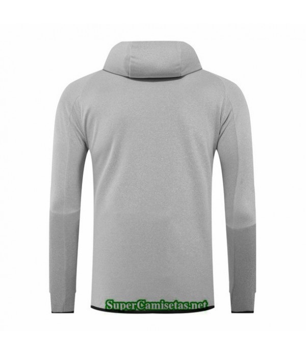 Tailandia Camiseta Liverpool Chaqueta Sombrero Gris 2020/21