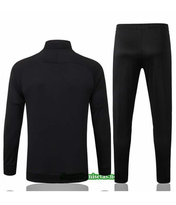 Tailandia Chaqueta Chandal Barcelona Negro 2020/21