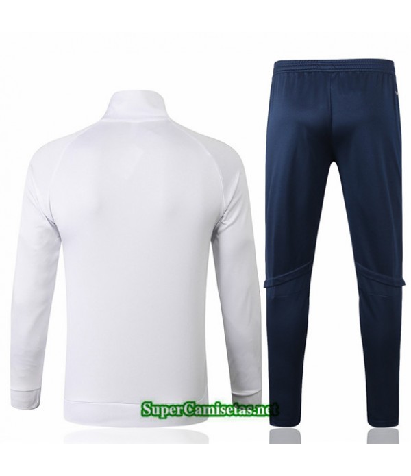 Tailandia Chaqueta Chandal Juventus Blanco 2020/21 Cuello Alto