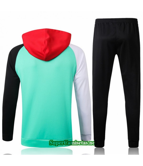 Tailandia Chaqueta Chandal Liverpool Sombrero Verde 2020/21