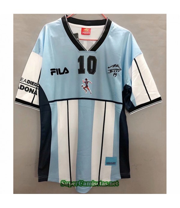 Tailandia Equipacion Camiseta Clasicas Maradona Memorial Hombre 2001