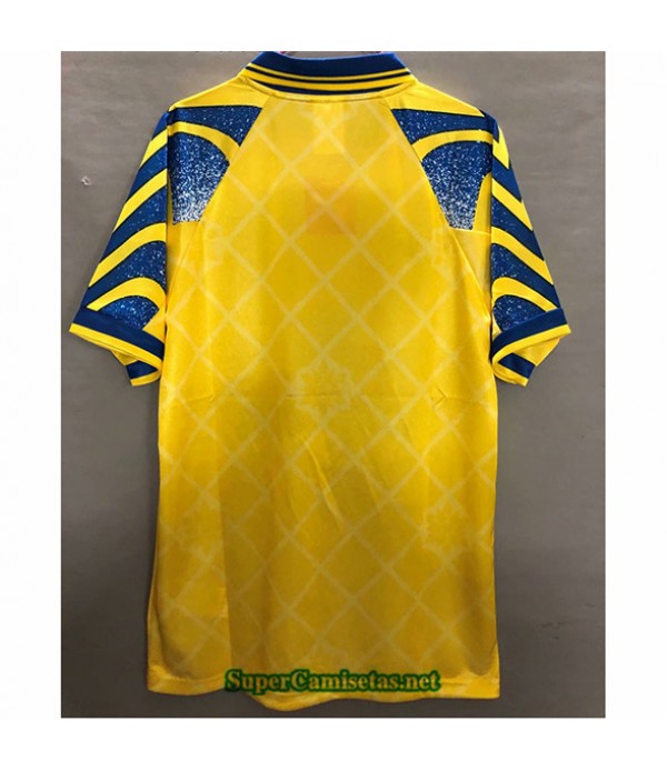 Tailandia Equipacion Camiseta Clasicas Parma Calcio Hombre Amarillo 1995 97