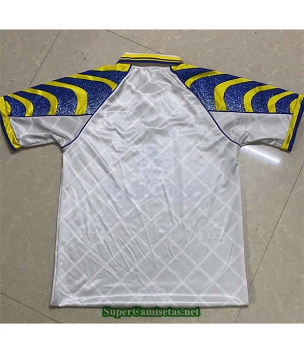 Tailandia Equipacion Camiseta Clasicas Parma Calcio Hombre Blanco 1995 97