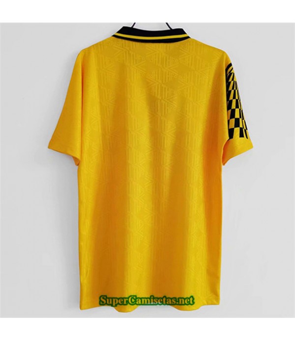 Tailandia Equipacion Camiseta Clasicas Tottenham Hotspur Amarillo 1992