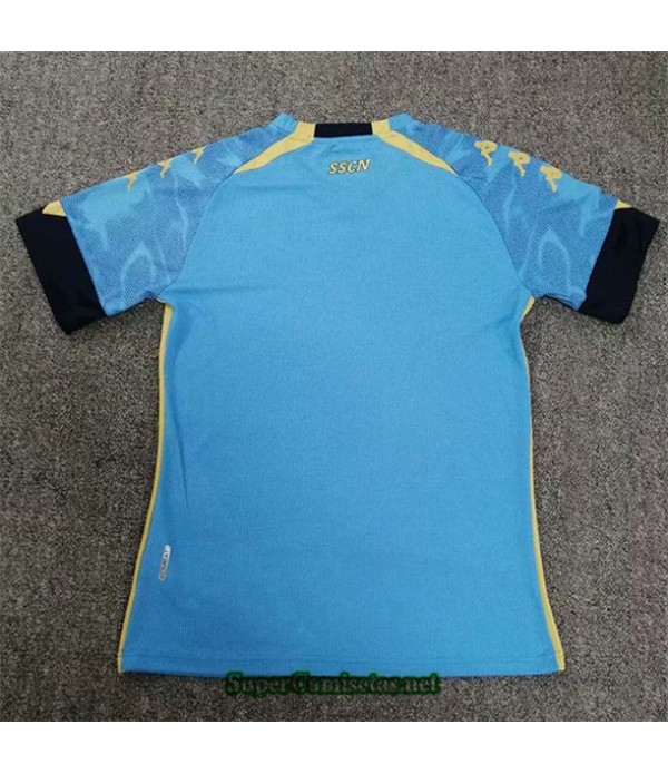 Tailandia Equipacion Camiseta Napoli Azul 2020/21