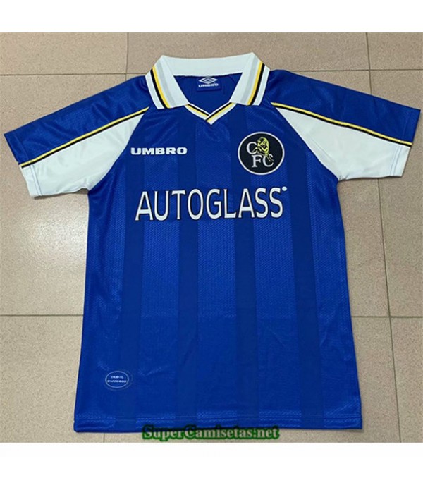 Tailandia Primera Equipacion Camiseta Clasicas Chelsea Hombre 1998