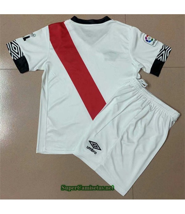 Tailandia Primera Equipacion Camiseta Rayo Vallecano Niño 2020/21