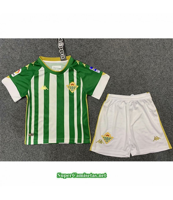 Tailandia Primera Equipacion Camiseta Real Betis Niños 2020/21