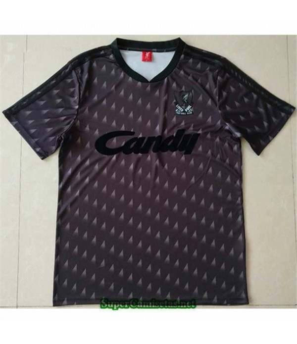 Tailandia Tercera Equipacion Camiseta Clasicas Liverpool Hombre 1989
