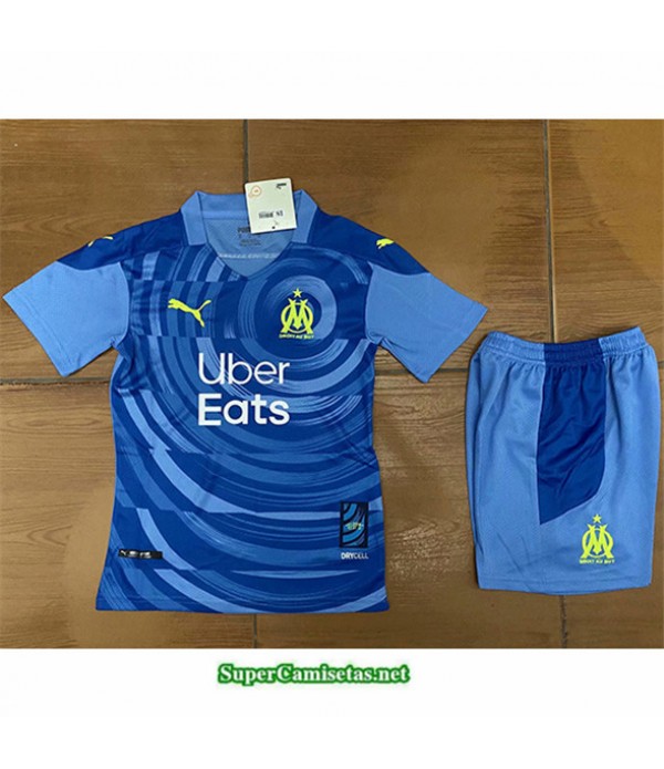 Tailandia Tercera Equipacion Camiseta Marsella Ni...