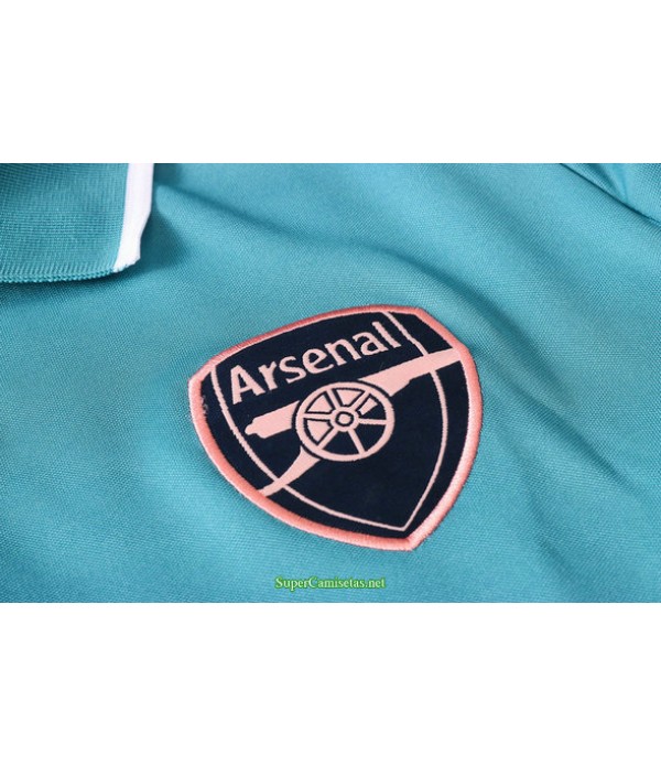 Tailandia Camiseta Kit De Entrenamiento Arsenal Polo Verde 2021