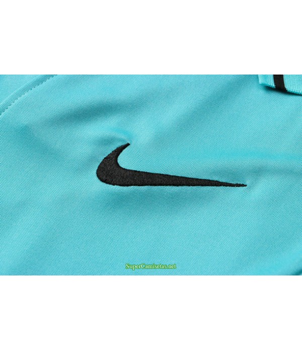 Tailandia Camiseta Kit De Entrenamiento Inter Milan Polo Azul Claro 2021