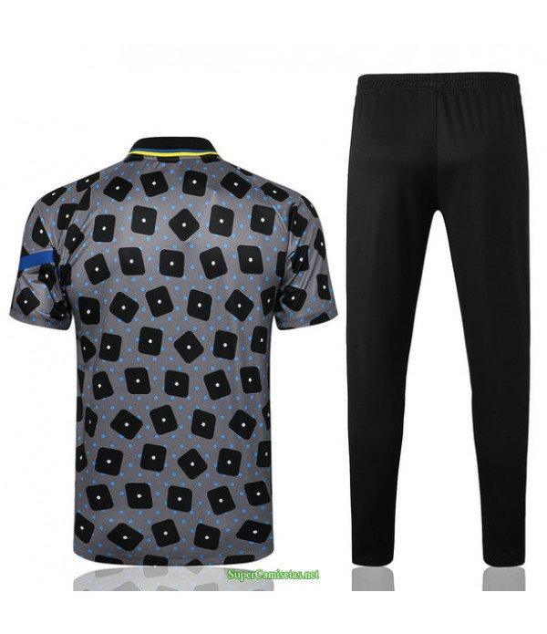 Tailandia Camiseta Kit De Entrenamiento Inter Milan Polo Gris 2021