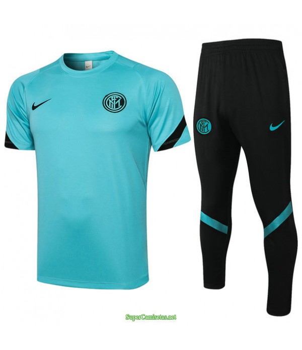 Tailandia Camiseta Kit De Entrenamiento Inter Milan Verde 2021