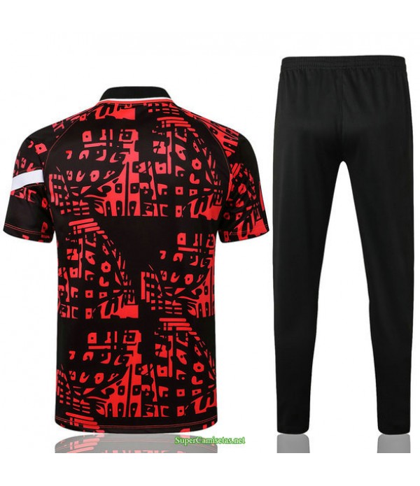 Tailandia Camiseta Kit De Entrenamiento Liverpool Polo Rojo 2021