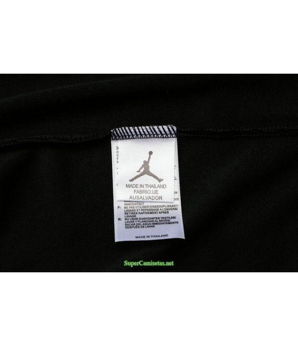Tailandia Camiseta Kit De Entrenamiento Psg Jordan Paris Negro 2021