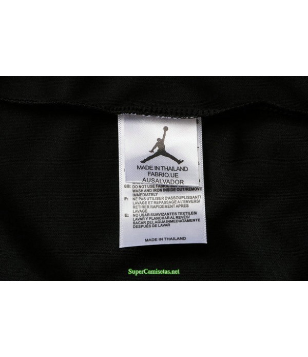 Tailandia Camiseta Kit De Entrenamiento Psg Jordan Paris Polo Negro 2021