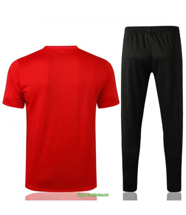Tailandia Camiseta Kit De Entrenamiento Psg Jordan Rojo 2021
