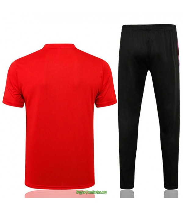 Tailandia Camiseta Kit De Entrenamiento Paris Psg Jordan Rojo 2021