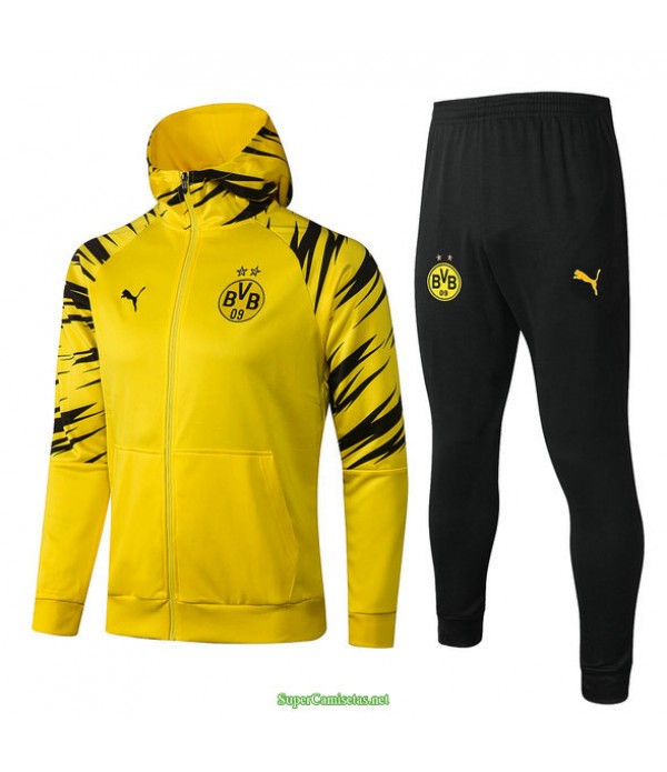 Tailandia Chandal Con Capucha Borussia Dortmund Amarillo 2021