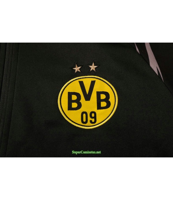 Tailandia Chandal Con Capucha Borussia Dortmund Negro 2021