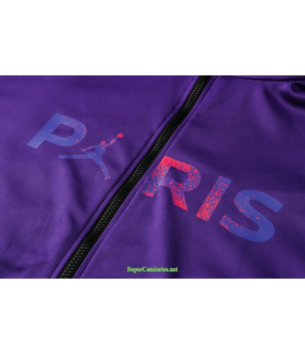 Tailandia Chandal Con Capucha Psg Jordan Azul 2021