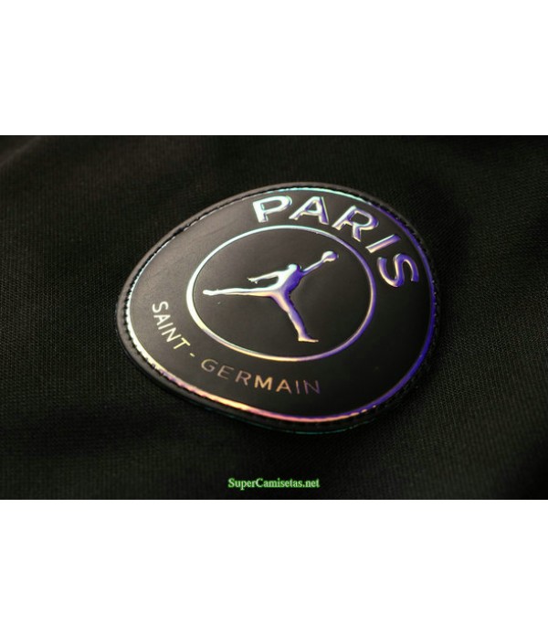 Tailandia Chandal Con Capucha Psg Jordan Negro 2021