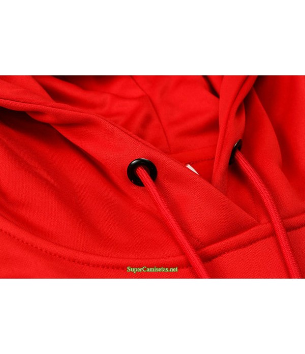 Tailandia Chandal Con Capucha Psg Jordan Paris Rojo 2021