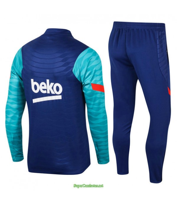 Tailandia Chandal De Foot Barcelona Azul Coloré/rojo 2021