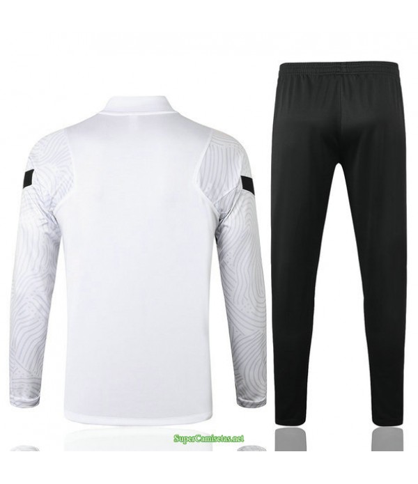 Tailandia Chandal De Foot Jordan Psg Blanco 2021