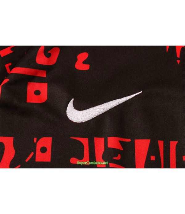 Tailandia Chandal De Foot Liverpool Rojo/negro Col Rond 2021