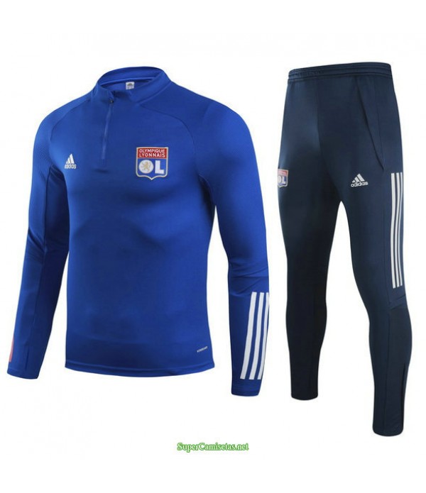 Tailandia Chandal De Foot Lyon Azul Real 2021