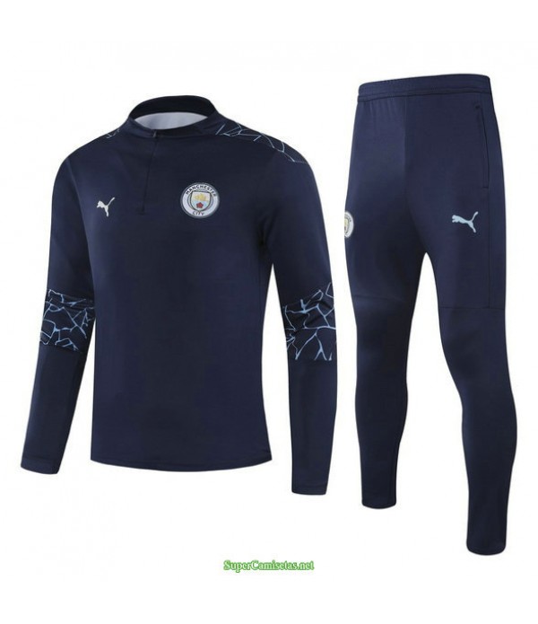 Tailandia Chandal De Foot Manchester City Azul Real 2021