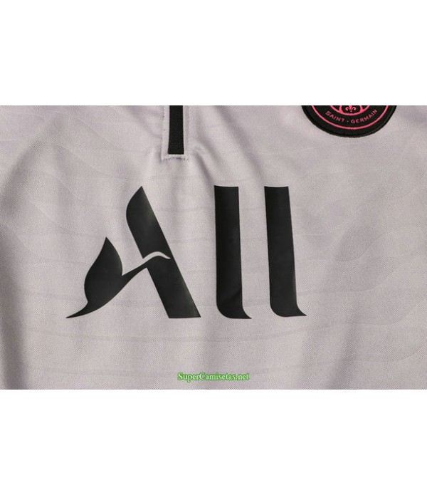 Tailandia Chandal De Foot Psg Gris Claro 2021