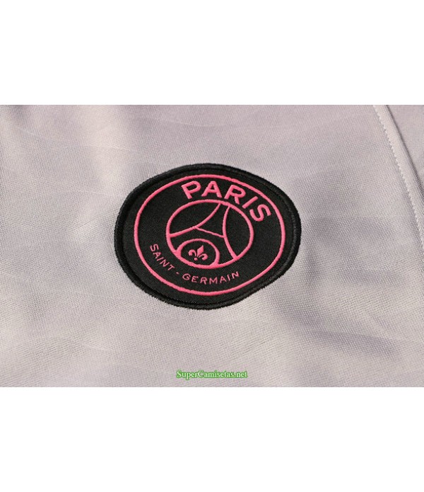 Tailandia Chandal De Foot Psg Gris Claro 2021
