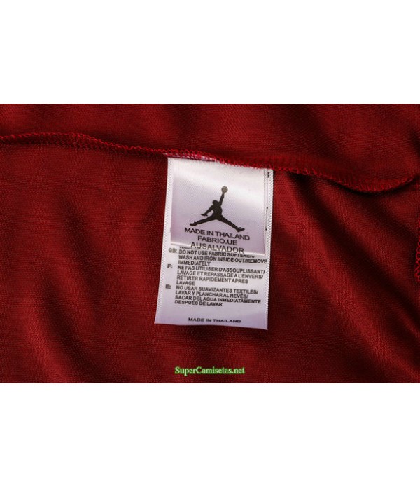 Tailandia Chaqueta Chandal Psg Jordan Negro/granate 2021