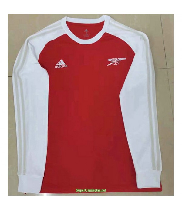 Tailandia Equipacion Camiseta Arsenal Rojo Manga L...