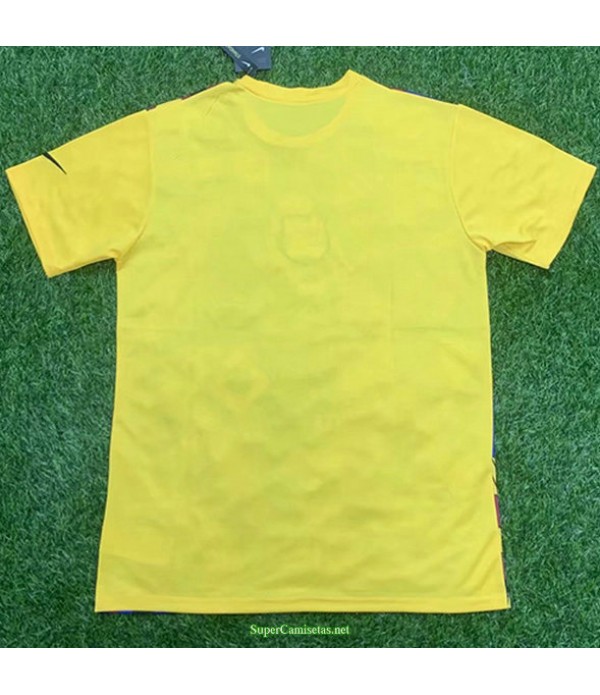 Tailandia Equipacion Camiseta Barcelona Amarillo 2021